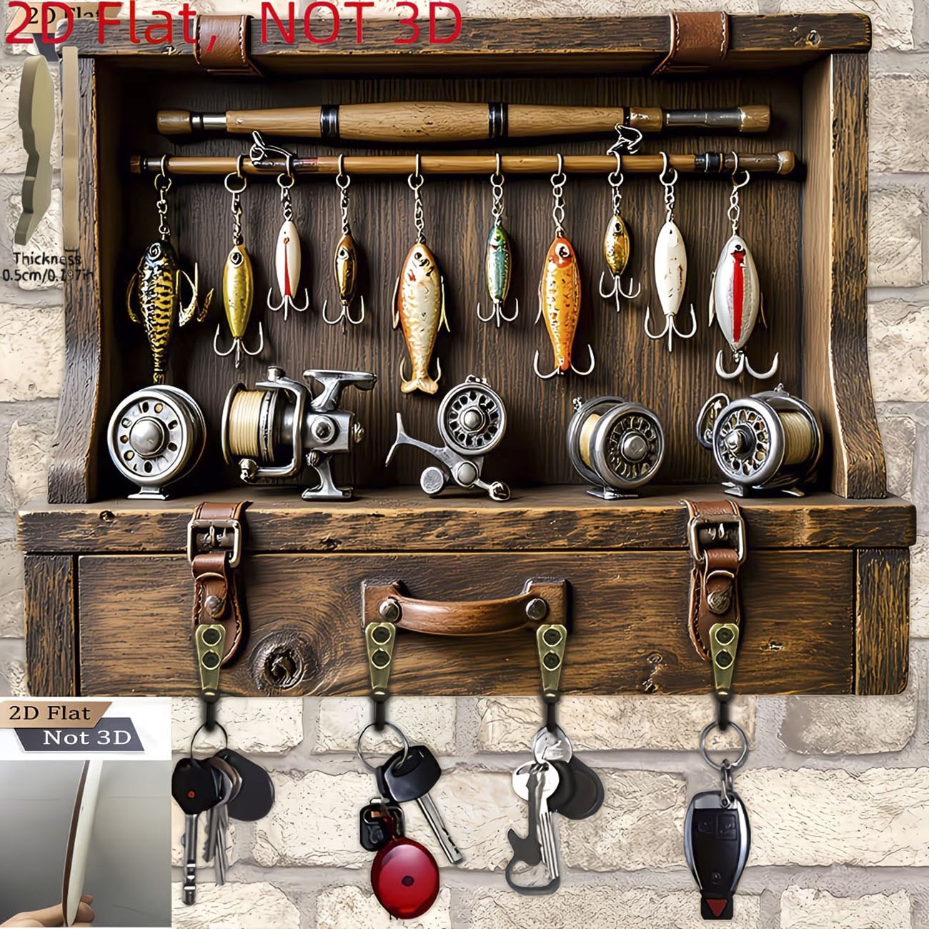 Portachiavi Vintage a Forma di - Fly Reel recensione e prezzo