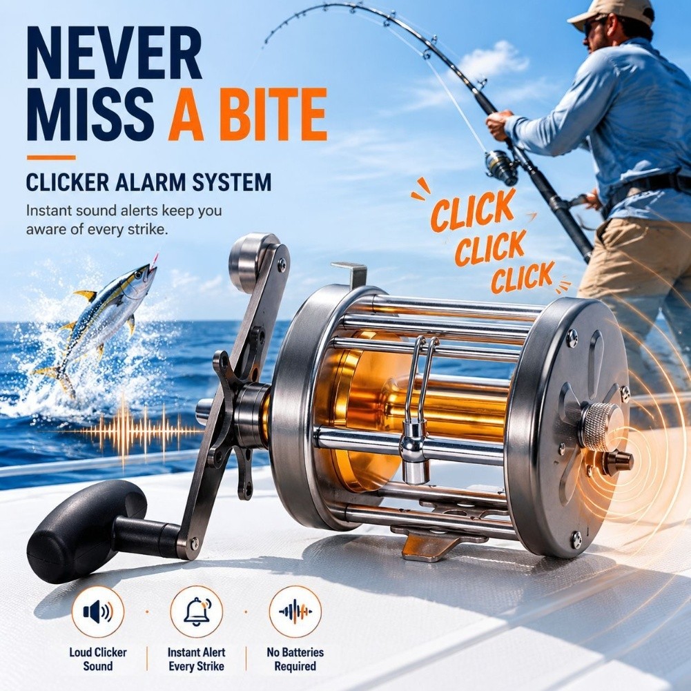 Mulinello da traina MT 50W, pe - Trolling Reel recensione e prezzo